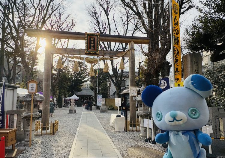 蛇窪神社の鳥居