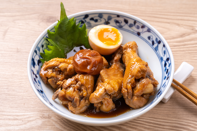 鶏肉の梅煮